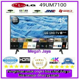 TV LED LG 49inch 49UM7100 Digital smart tv UHD 4K HDR ACTIVE 