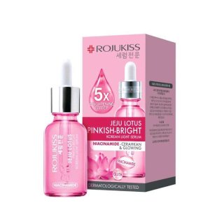 Rojukiss Jeju Lotus Pinkish Bright Korean Light Serum