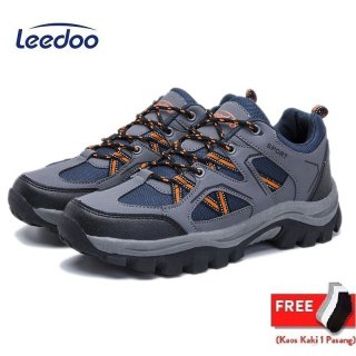 Leedoo Sepatu Hiking Anti Air Sepatu Olahraga Sepatu Gunung MH208