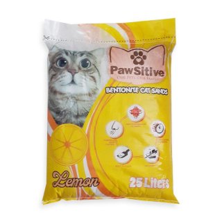 Pawsitive Lemon Pasir Gumpal Kucing
