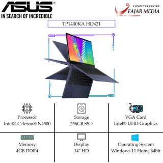 ASUS VIVOBOOK FLIP 14 TP1400KA