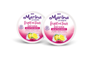 22. Marina UV Body Scrub Bright and Fresh