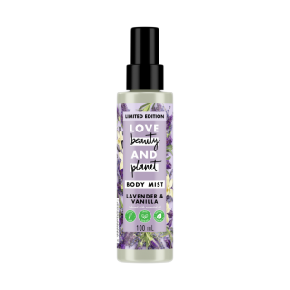 Love Beauty & Planet Body Mist Fragrance Lavender & Vanilla Natural Essential Oil 