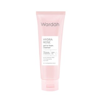 Wardah Hydra Rose Gel to Foam Cleanser