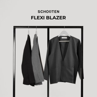 SCHOUTEN Jas Blazer Flexi - Smart Casual Pria