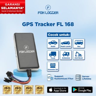 Fox Logger GPS Tracker Tipe FL-168 