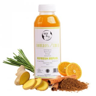 23. Health & Co Lemongrass Ginger, Kombinasi Jus Buah dan Rempah untuk Mengatasi Morning Sickness