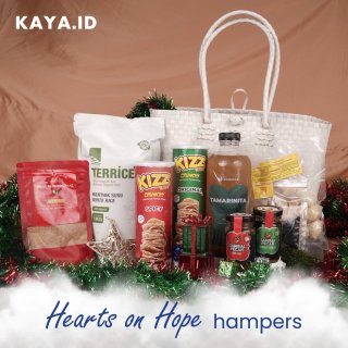 24. Hampers Special Natal - Hearts on Hope Hampers, Lengkap dan Dikemas Menarik