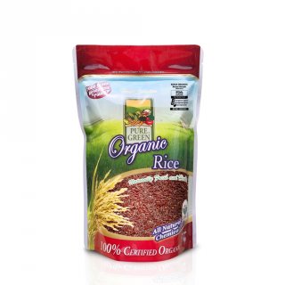 Puregreen Organic Rice Beras Organik Beras Merah