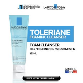 La Roche Posay Toleriane Foaming Cleanser 125ml - Facial Wash Sensitif