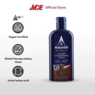 Ace - Astonish 250 Ml Krim Pembersih Bahan Kulit Cream Cleaner Leather