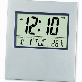 17. Kenko LCD Clock dengan dua opsi penempatan