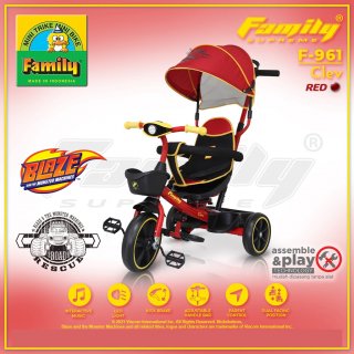 11. Stroller Sepeda Roda Tiga Family Supreme Clev F-961
