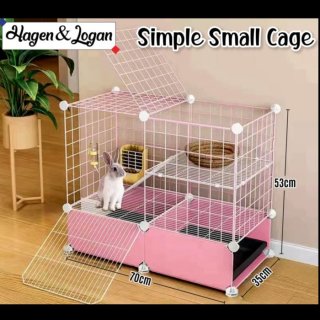 Simple Small Cage / Kandang Kelinci Marmut Cavy