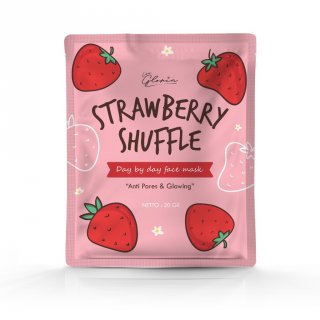 Strawberry Shuffle -  Masker Bubuk By Lea Gloria