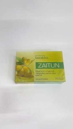 Sabun Mandi Herbal Zaitun Tazakka
