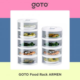 14. Goto Armen Food Rack Storage, Makanan Lebih Higienis dan Terlindungi