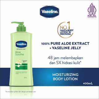 3. Vaseline Intensive Care Aloe Soothe Lotion