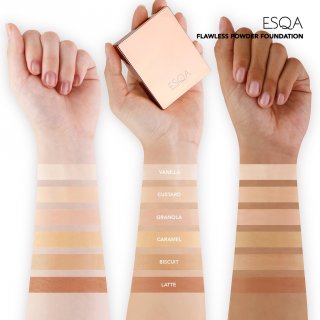 ESQA Cosmetics Flawless Powder Foundation