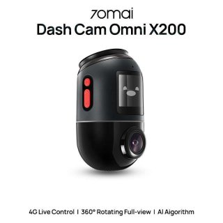 70mai Dash Cam Omni X200 360° Full View