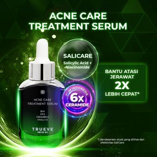 20. TRUEVE Acne Care Treatment Serum, Bantu Kontrol Minyak Berlebih