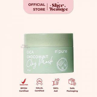 Npure Clay Mask Centella Asiatica Chocomint