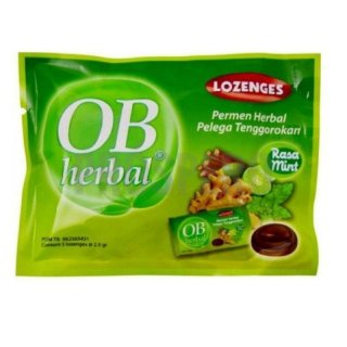 25. OB Herbal Permen Pelega Tenggorokan, Bahan Herbal yang Aman