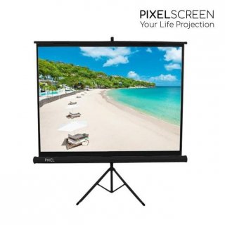 Pixelscreen Screen Projector Tripod 96 inch