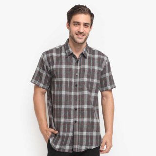 POLICE Kemeja Flanel Regular Fit Pria