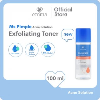 11. Emina Ms. Pimple Acne Solution Exfoliating Toner