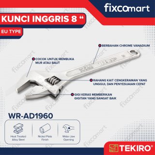 Tekiro Kunci Inggris 8 inch