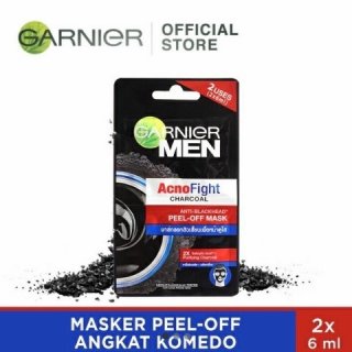 Garnier Men Acno Fight Charcoal Anti Blackheads Peel Off Mask