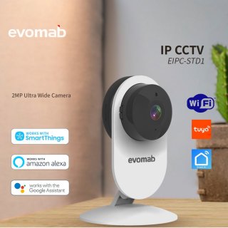 evomab Kamera IP CCTV 1080p Wifi Aplikasi Minimalis Smart Home With Motion Detector EIPC-STD1