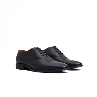Koku Footwear Sepatu Formal Oxford - Alex Black