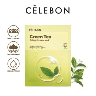 Celebon Green Tea Collagen Essence Mask