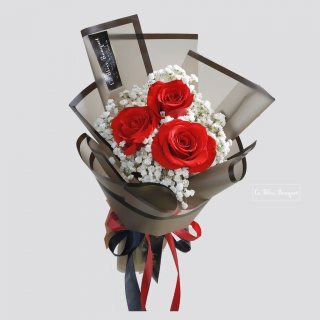Le Bliss Bouquet | Small Bouquet | Buket Hadiah Bunga Mawar