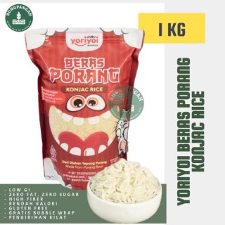 Beras Porang Shirataki Konjac Rice YORIYOI 1 kg