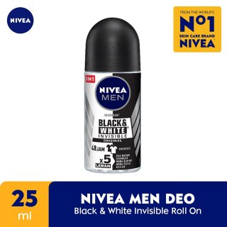 NIVEA Deodorant Invisible Black & White Roll-On Male