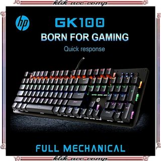 HP GK100 - RGB Blue Switch Mechanical Keyboard