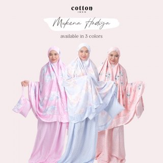 Cotton Inch - Hadiya Mukena Katun Motif