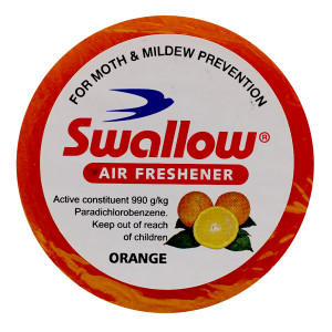 13. Swallow Air Freshener Orange, Segar dan Manis dalam Sekejap