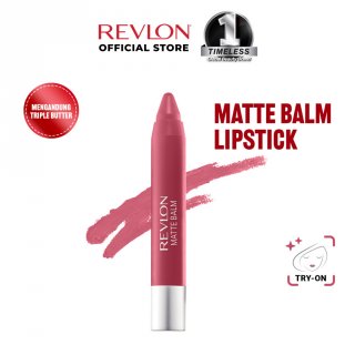 Revlon Matte Balm Lipstik Make up (lipstick crayon matte finish)