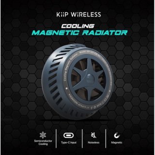 KiiP Wireless C8 Cooler HP Gaming Fan - KP-UV-C8-BL