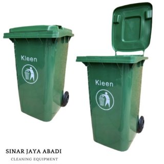 Tempat Sampah Plastik HDPE Sulo 240 Liter Roda Plastic Dust Bin