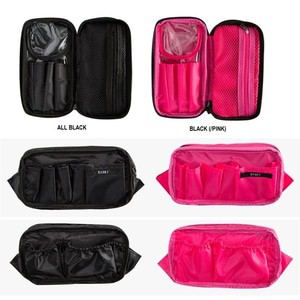 17. Double Side Cosmetic Bag, Satu Wadah untuk Semua Perlengkapan Make Up