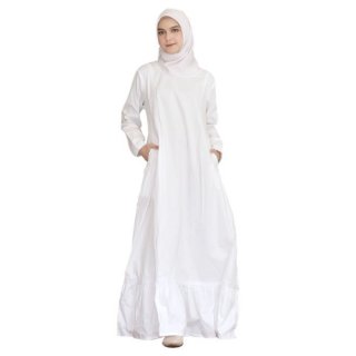 Fayrany Baju Gamis Ibu Putih Dandelion FBG-WP-001 - M