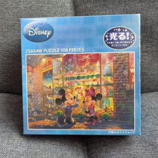 15. Tenyo Japan Jigsaw Puzzle Disney Mickey Mouse D108-703, Seru untuk Menguji Ketelitian dan Kesabaran