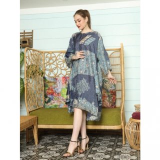 14.Dress Batik Wanita Kekinian - Dress 001 Lena Series