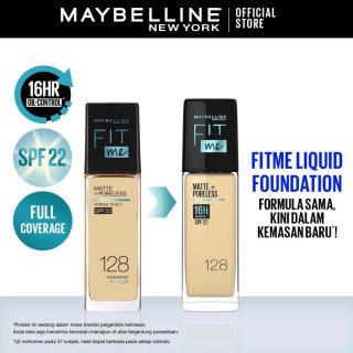 Maybelline Fit Me! Matte + Poreless Liquid Matte Foundation