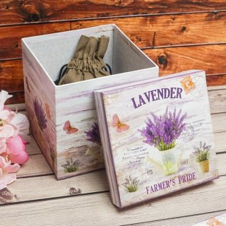 Gift Box Motif Lavender